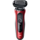 BRAUN SERIES 6 61-R1200S RED - PÁNSKÝ HOLÍCÍ STROJEK