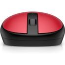 HP 240/KANCELÁŘSKÁ/OPTICKÁ/1 600 DPI/BEZDRÁTOVÁ BLUETOOTH/ČERNÁ-ČERVENÁ