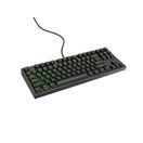 GENESIS HERNÍ MECHANICKÁ KLÁVESNICE THOR 404/RGB/GATERON YELLOW PRO/DRÁTOVÁ USB/US LAYOUT/ČERNÁ