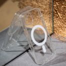 CU-BE CONNECT POUZDRO IPHONE 15 TRANSPARENT (S PODPOROU BEZDRÁTOVÉHO NABÍJENÍ)