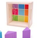 BIGJIGS BABY PRVNÍ DŘEVĚNÉ KOSTKY SET 17 KUSŮ