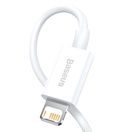BASEUS  SUPERIOR USB - LIGHTNING 2,0 M 2,4A WHITE