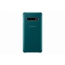 SAMSUNG CLEAR VIEW COVER S10+ GREEN