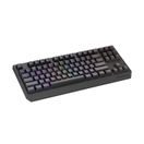 GENESIS HERNÍ KLÁVESNICE THOR 230/TKL/RGB/OUTEMU PANDA/BEZDRÁTOVÁ USB + BLUETOOTH/US LAYOUT/ČERNÁ