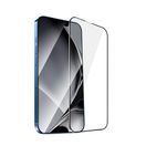 TVRZENÉ SKLO S KOVOVÝM RÁMEČKEM IPHONE 13 PRO MAX 6,7'' / 14 6,7" PLUS