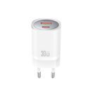 XO WALL CHARGER CE21 PD 33W 1X USB-C 1X USB WHITE + CABLE USB-C - USB-C