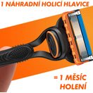 GILLETTE FUSION5 POWER HOLICÍ STROJEK PRO MUŽE, 10 NÁHRADNÍCH HLAVIC