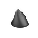 BEZDRÁTOVÁ VERTIKÁLNÍ MYŠ NATEC CRAKE 2. 2400DPI BT 5.2 + 2.4GHZ. ČERN/KANCELÁŘSKÁ/OPTICKÁ/PRO PRAVÁ