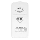 5D TVRZENÉ SKLO APPLE IPHONE 7/8 SUPER CLEAR (FULL GLUE)