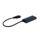 GEMBIRD ADAPTÉR MHL (M) - HDMI (F) + MICROUSB (BF, 11PIN), 16CM