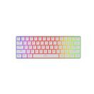 GENESIS HERNÍ KLÁVESNICE THOR 660 G2/BEZDRÁTOVÁ USB + BLUETOOTH/US LAYOUT/BÍLÁ