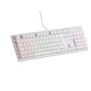 GENESIS HERNÍ MECHANICKÁ KLÁVESNICE THOR 303/RGB/OUTEMU PEACH SILENT/DRÁTOVÁ USB/US LAYOUT/BÍLÁ