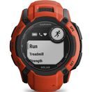 GARMIN INSTINCT 2X SOLAR FLAME RED