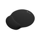 ERGONOMICKÝ SET PODLOŽEK POD ZÁPĚSTÍ NATEC CHIPMUNK 2V1, ČERNÁ