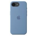 IPHONE 16E SILICONE CASE – WINTER BLUE