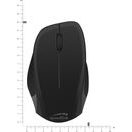 LEDGY MOUSE - WIRELESS, SILENT, BLACK-BLACK