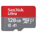 SANDISK ULTRA MICROSDXC 128GB 120MB/S + ADAPTÉR