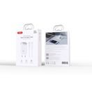 XO WALL CHARGER CE21 PD 33W 1X USB-C 1X USB WHITE + CABLE USB-C - USB-C