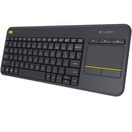 LOGITECH WIRELESS TOUCH KEYBOARD K400 PLUS, USB,CZ