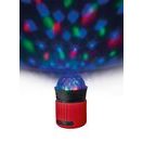 TRUST DIXXO GO WIRELESS BLUETOOTH SPEAKER WITH PARTY LIGHTS - RED