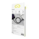 BASEUS  CAFULE (LIGHTNING | 0,5 M) GREY-BLACK 2,4A