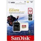 SANDISK EXTREME MICROSDHC 32GB 100MB/S + ADAPTÉR