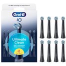 ORAL-B IO ULTIMATE CLEAN 8 KS BLACK - NÁHRADNÍ HLAVICE K ZUBNÍMU KARTÁČKU