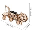 ROBOTIME 3D SKLÁDAČKA NA SOLÁRNÍ POHON MARSOVSKÉ VOZIDLO