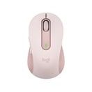 LOGITECH SIGNATURE M650/KANCELÁŘSKÁ/OPTICKÁ/PRO PRAVÁKY/BEZDRÁTOVÁ USB + BLUETOOTH/RŮŽOVÁ