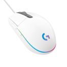 MYŠ LOGITECH G203 2ND GEN LIGHTSYNC GAMING MOUSE - WHITE - USB