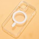 CU-BE CONNECT POUZDRO IPHONE 15 TRANSPARENT (S PODPOROU BEZDRÁTOVÉHO NABÍJENÍ)