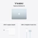 MACBOOK AIR 13" M4 10C CPU/10C GPU/16G/512/CZ/BLU