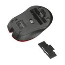 MYŠ TRUST MYDO SILENT CLICK WIRELESS MOUSE - RED (TICHÁ MYŠ)