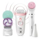 BRAUN SILK-ÉPIL BEAUTY SET 9 9-995 - EPILÁTOR A ČISTICÍ KARTÁČEK