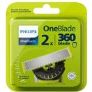 PHILIPS QP420/50 ONEBLADE 360 - VÝMĚNNÉ BŘITY (2KS)