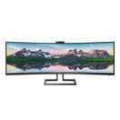 49" LED PHILIPS 499P9H - 5K, VA, USB-C, CURVED