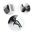 CAR HOLDER TO AIR VENT BLACK-WHITE 360 SILK