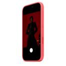IPHONE 17 PRO SILICONE CASE WITH MS – BRIGHT GUAVA