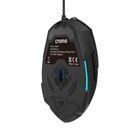 CRONO CM647 - OPTICKÁ HERNÍ MYŠ, USB KONEKTOR, ROZLIŠENÍ 800/1200/1600 DPI, MODRÉ PODSVÍCENÍ
