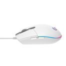 MYŠ LOGITECH G102 2ND GEN LIGHTSYNC GAMING MOUSE - WHITE - USB