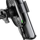 BASEUS 2V1 DRŽÁK DO AUTA S BEZDRÁTOVÝM NABÍJENÍM (WIRELESS CHARGER) (WXYL-A01) BLACK