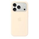 IPHONE 17 PRO SILICONE CASE WITH MS – VANILLA
