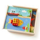 BIGJIGS TOYS DŘEVĚNÁ MOZAIKA PLÁŽ