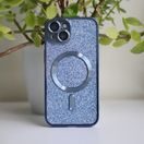 CU-BE GLITTER CHROME MAG POUZDRO IPHONE 13 PRO MAX 6,7" BLUE