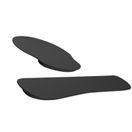 ERGONOMICKÝ SET PODLOŽEK POD ZÁPĚSTÍ NATEC CHIPMUNK 2V1, ČERNÁ