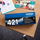BROTHER TN-421BK, TONER BLACK, 3 000 STR.