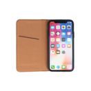 CU-BE LUXUSNÍ KOŽENÉ POUZDRO IPHONE X / IPHONE XS BLACK