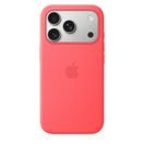 IPHONE 17 PRO SILICONE CASE WITH MS – BRIGHT GUAVA