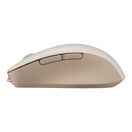 ASUS SMARTO MOUSE MD200 SILENT PLUS/KANCELÁŘSKÁ/OPTICKÁ/PRO PRAVÁKY/4 200 DPI/USB+BT/BÉŽOVÁ