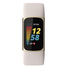 FITBIT CHARGE 5 SOFT GOLD STAINLESS STEEL/LUNAR WHITE